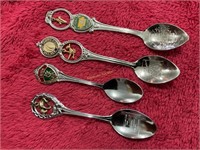 Iowa, Wyoming and New Mexico State spoons for