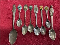Royal guard, Betty Lou, Snoopy and other spoon