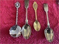 Okoboji and gold colored spoon collection