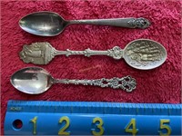 Fisherman’s Wharf souvenir and demitasse spoons