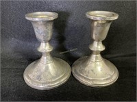 Towle Weighted Sterling Candle Sticks