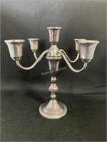 Sterling Silver Weighted Candle stick with