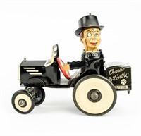 Vintage Marx Charlie McCarthy Windup Tin Litho Toy