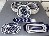 Boleslawiec Stoneware, Plates, Bowls, & Trays