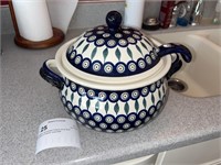 Boleslawiec Stoneware Pottery Soup Bowl