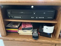 VCR/DVD Player w/ VHS Tapes