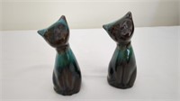 Blue Mountain Pottery cats - ZE