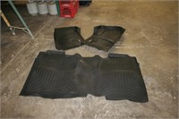 Fitted floor mats, 2017 GM full size crew cab