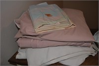 pillowcases and sheets