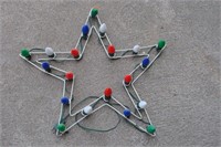 outdoor lighted christmas star
