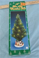 fiber optic christmas tree 14" tall