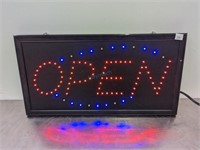 LED NEON 'OPEN' SIGN 19" X 10"