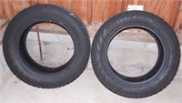 (2) Hercules Avalanche Extreme 235/60R/18 tires