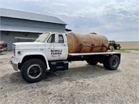 1984 Chevy C-70 truck w/1,000 gal tender tank