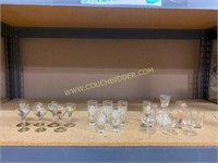 Cordial and Shot Barware Glasses