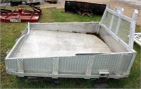 6' Aluminum Diamond Plated Truck Flat Bed Body