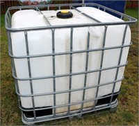 Caged Water Tank