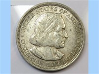 1893 Silver Columbian Expo Half Dollar