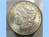 1897-S Silver Morgan Dollar