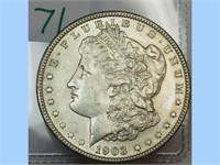 1903 Silver Morgan Dollar