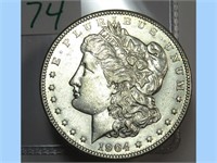 1904 Silver Morgan Dollar