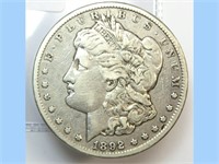 1892 Carson City Silver Morgan Dollar