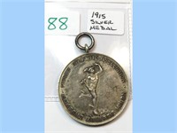 1915 Silver Medal, 1.375", Super Estate Find!