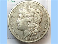 1878 Carson City Silver Morgan Dollar