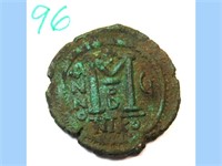 565-578 AD Justin II Ancient Coin