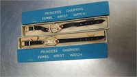 Vintage Princess Charming toy watches