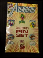 Avengers Collectors Pin Set, Iron Man, Captain