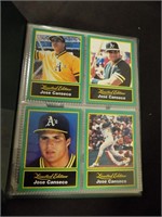 Limited Edition Jose Canseco Cards in Booklet