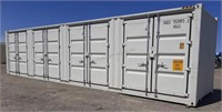 40' High Cube Multi Door Steel Container