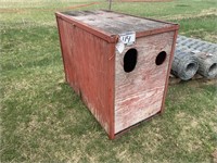ANIMAL CRATE APPROX. 2'x4'x3'H