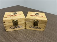 2- Winchester Cabela's wooden boxes w 300 rounds