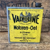 Early German Valvoline Oil Tin