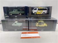 4 Boxed Vehicles, inc. EBBRO & Kyosho. Vans, Ute,