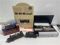 Collection of Various Locomotives, Carriages,