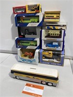 Box Lot of Various Model Buses - Trucks