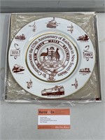 Collectable Commemorative Railways Plate