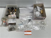 Box Lot of Miscellaneous Model Train Parts