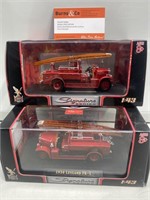 X2 Signature Series Die-cast Model Fire Engines