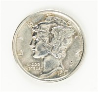 Coin 1917-P Mercury Dime, Choice BU