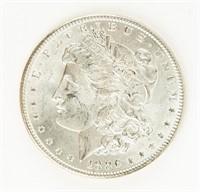 Coin 1886-P Morgan Silver Dollar, BU