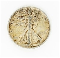 Coin Scarce 1933-S Walking Liberty Half Dollar, F