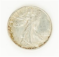 Coin 1934-S Walking Liberty Half Dollar, Ch. AU