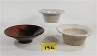 Contemporary Art Pottery Bowls