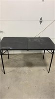 4ft adjustable height folding table