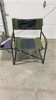 Ozark Trail foldable chair with side table
