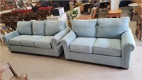 VERY NICE NEW LOOKING COUCH AND LOVE SEAT